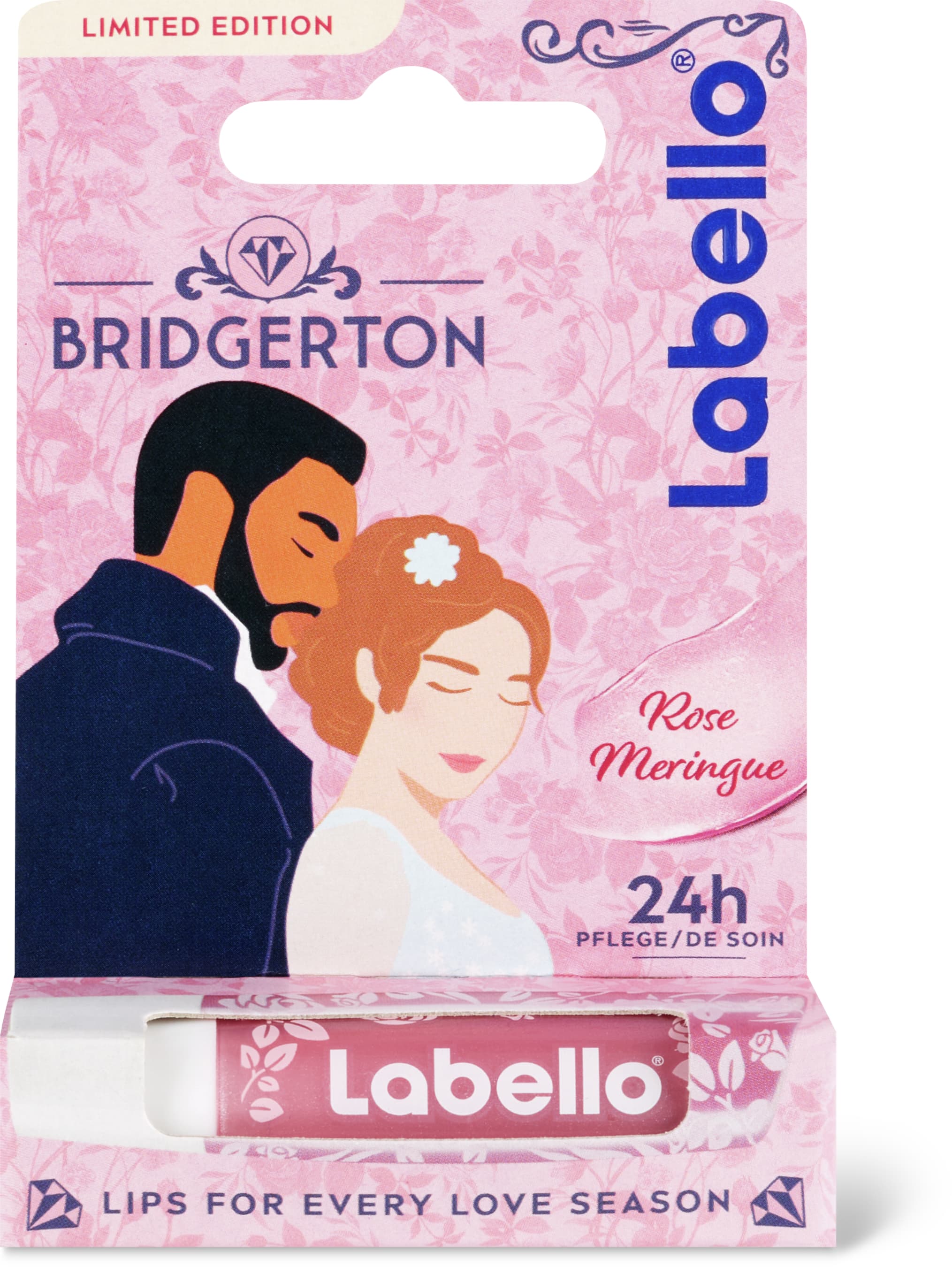 Labello Bridgerton Rose Meringue 4.8g